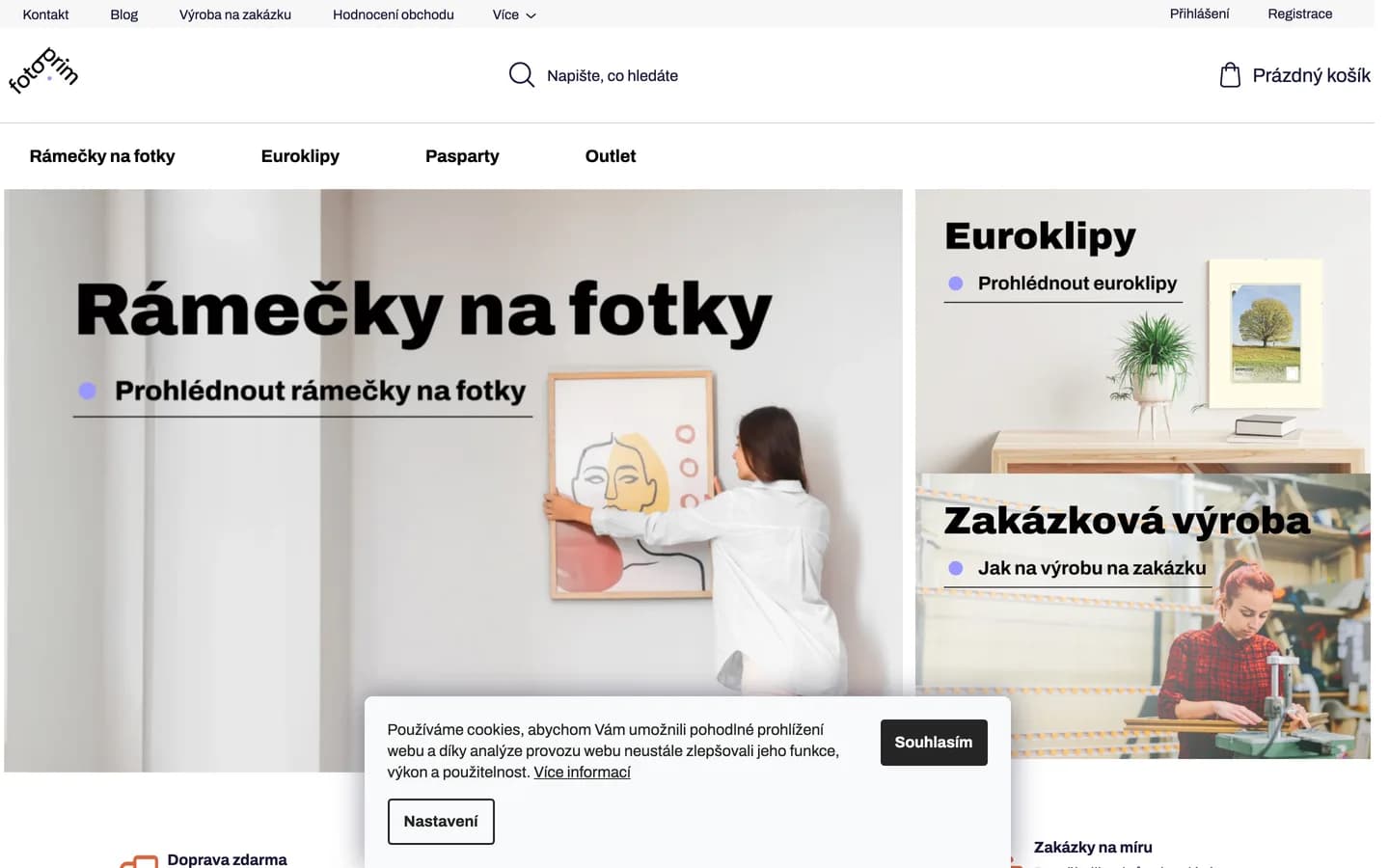 E-shopy pro CZ a SK trh — Fotoprim