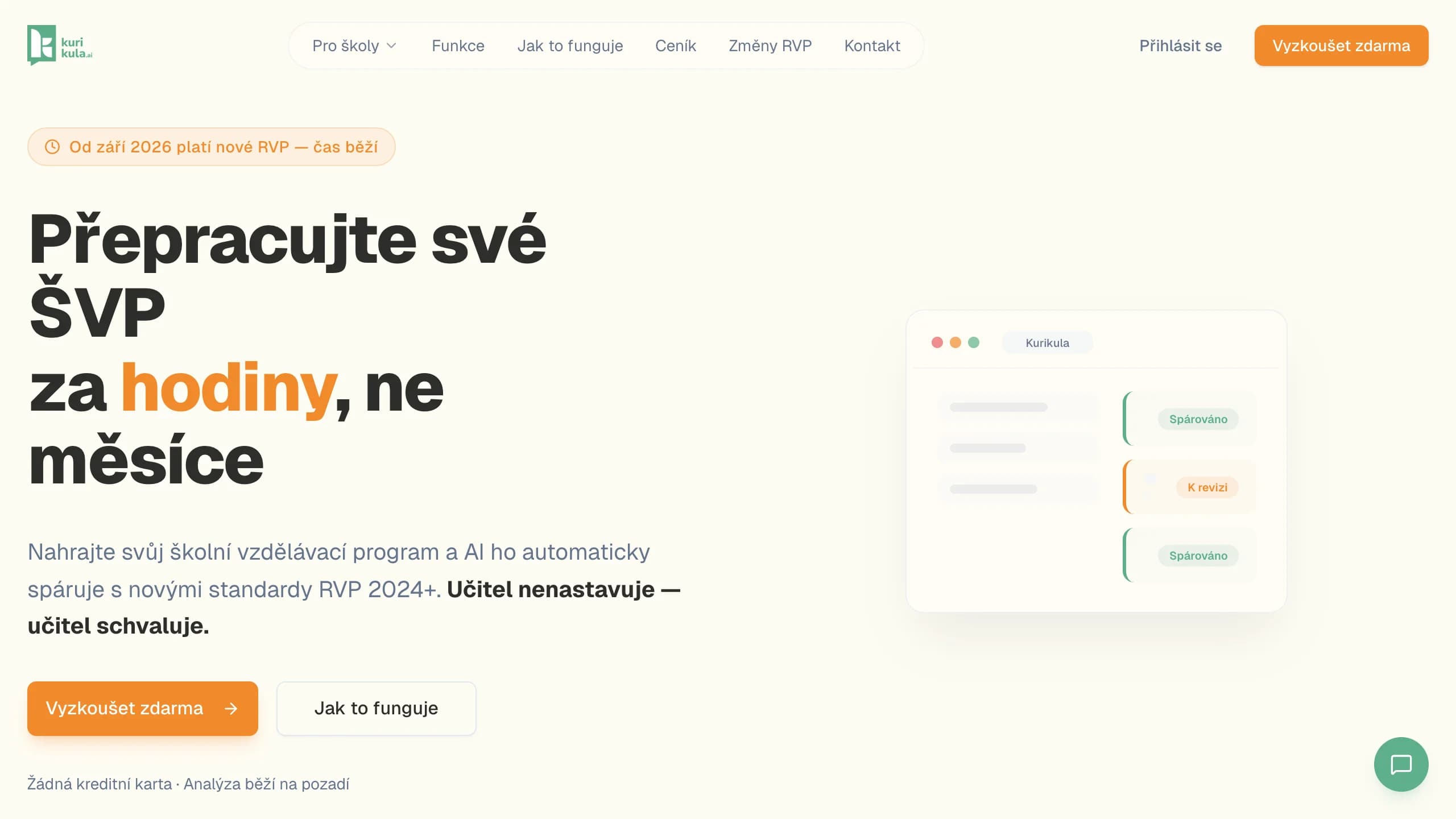 AI platforma pro školství — Kurikula.ai